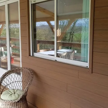 Avec Terrasse Face Aux Pyrenees Dağ evi